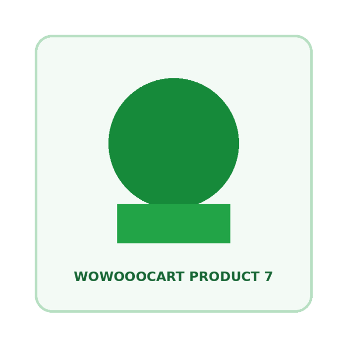 WOWOOOCART Demo Product 7